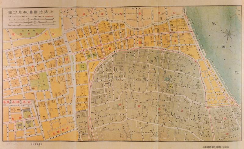 1918年上海外国租界分区图（7图）插图