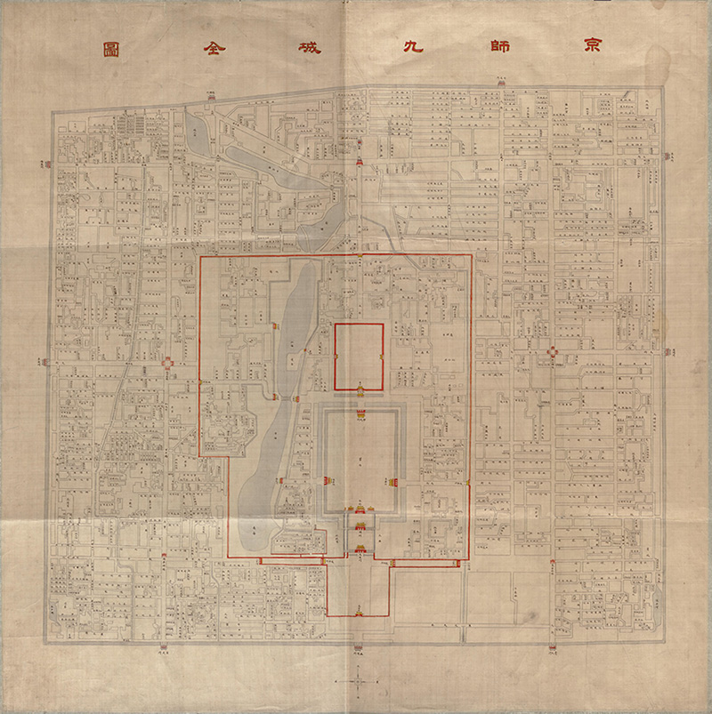 1900年《京师九城全图》插图