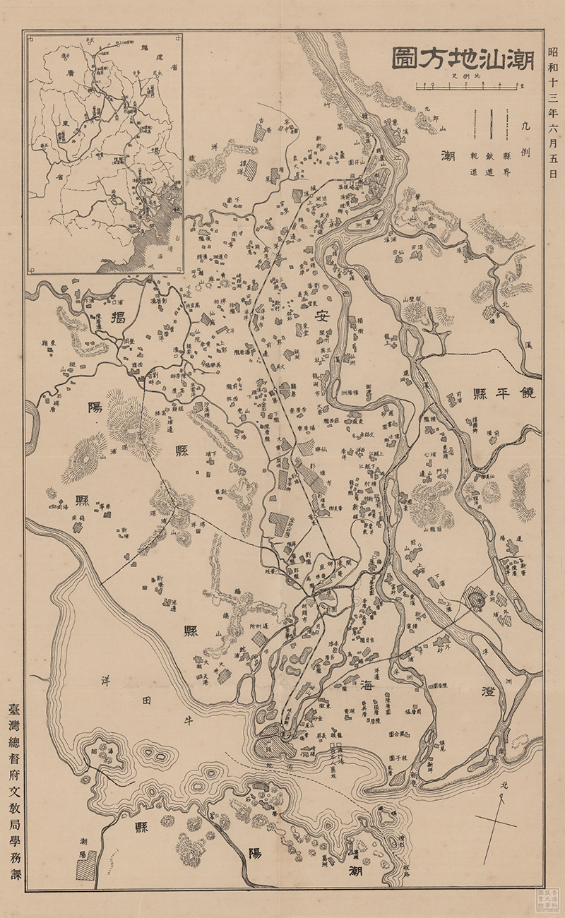 1938年《潮汕地方图》插图