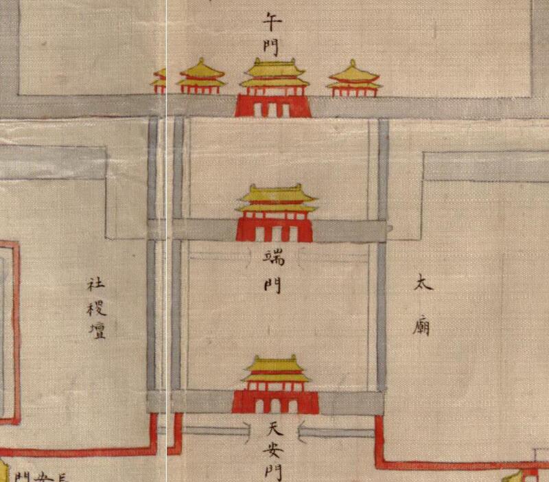 1900年《京师九城全图》插图1