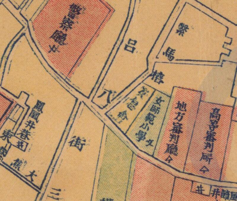1921年《安庆省城图》插图1