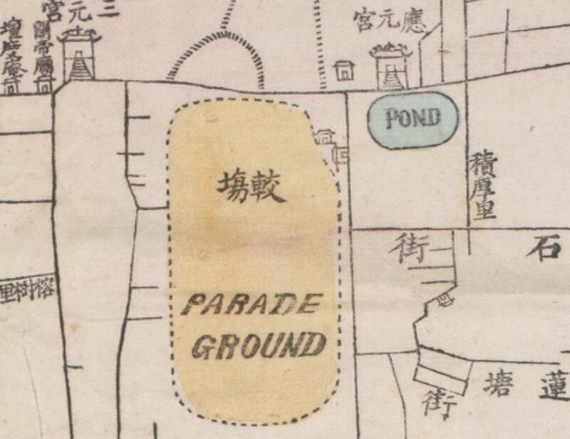 1860年《广州城及郊区图》插图1