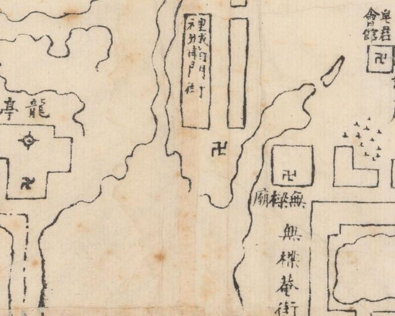 1919年开封《河南省城街市图》插图2