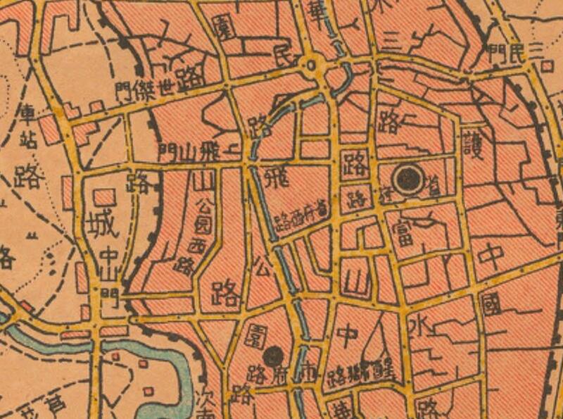 1942年《贵阳市区域图》插图2