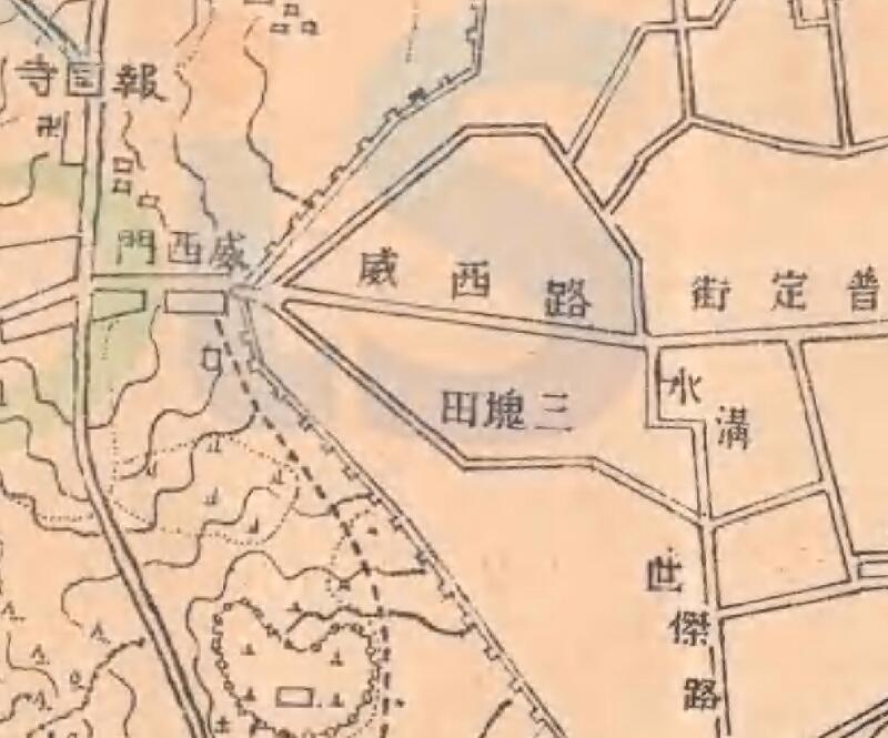 1936年《贵阳市附近地形图》插图2