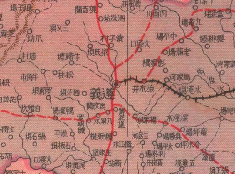 1939年《贵州省明细地图》插图2