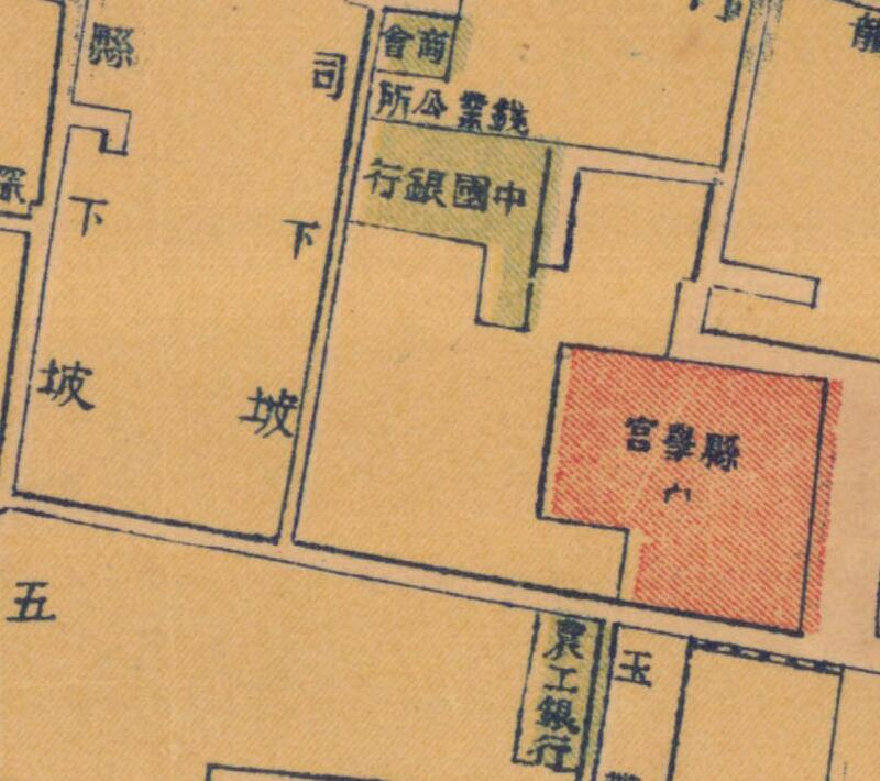 1921年《安庆省城图》插图2