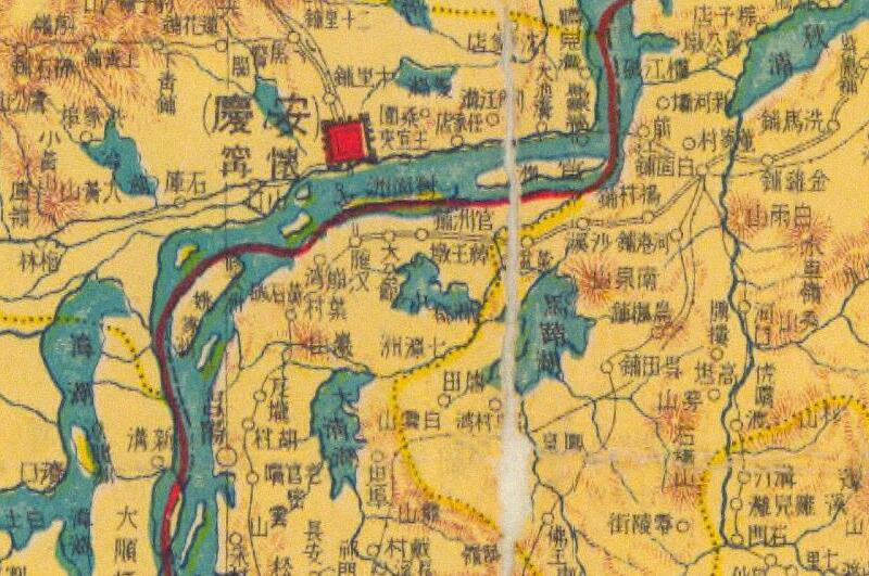 1926年《安徽省明细全图》插图2