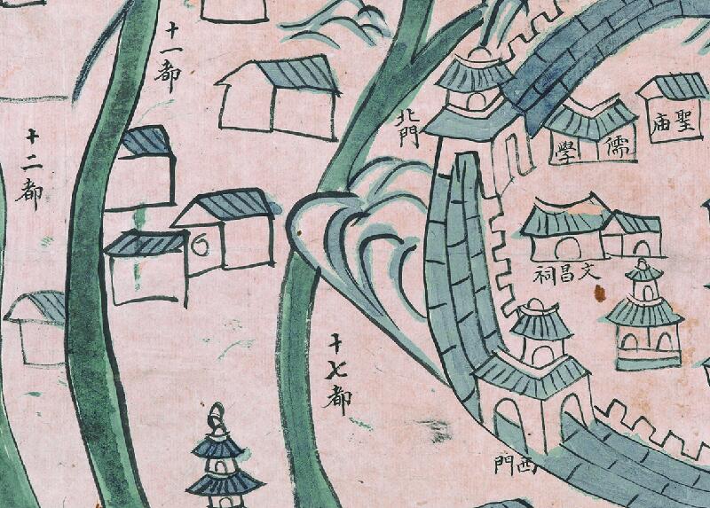 1845年《遂安县山川之图》插图2