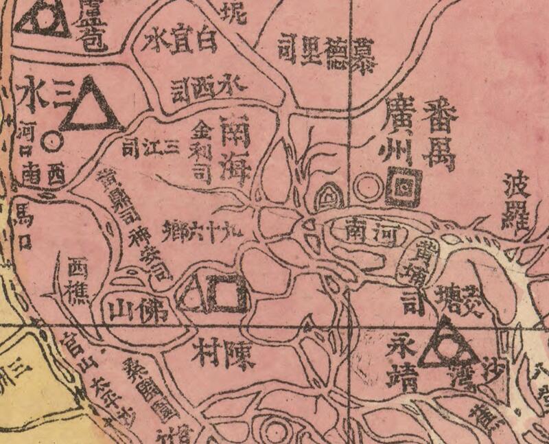 1887年《广东全省水陆舆图》插图2