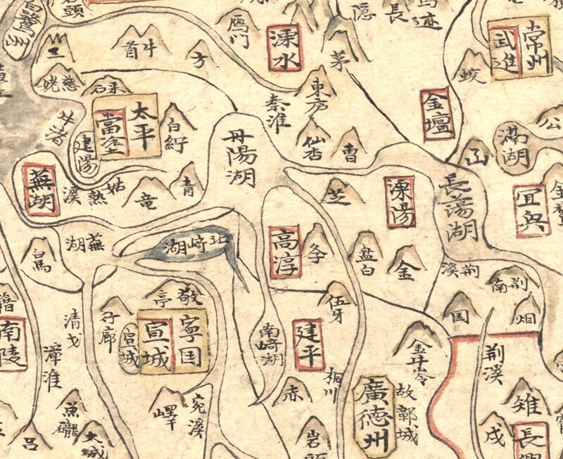 1721年《南京地图》插图2