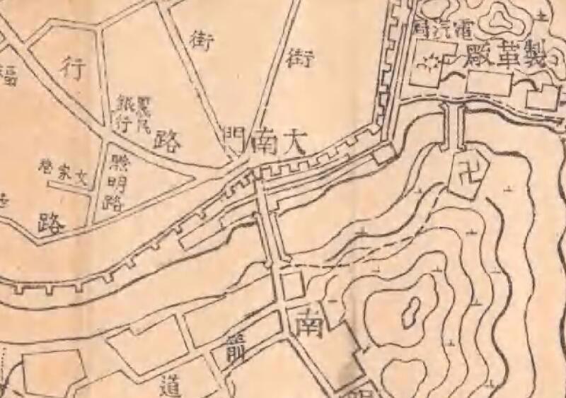1936年《贵阳市附近地形图》插图3