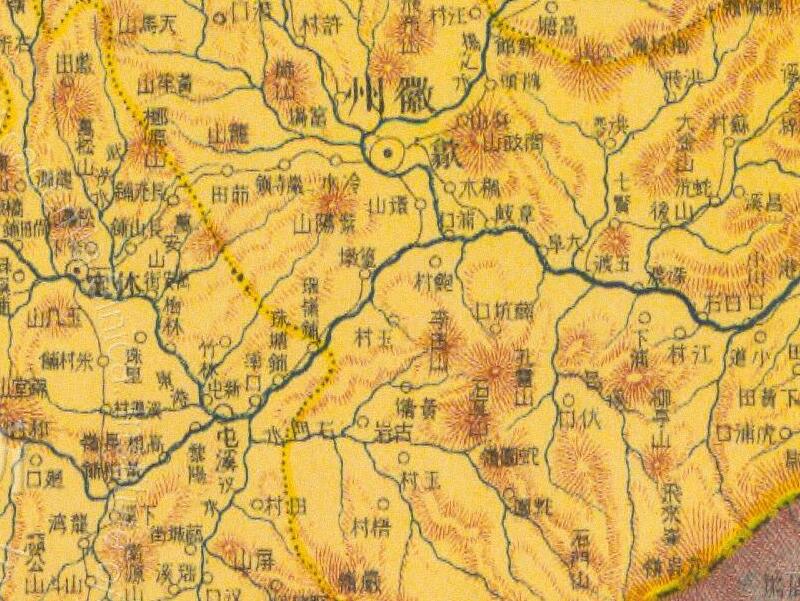 1926年《安徽省明细全图》插图3
