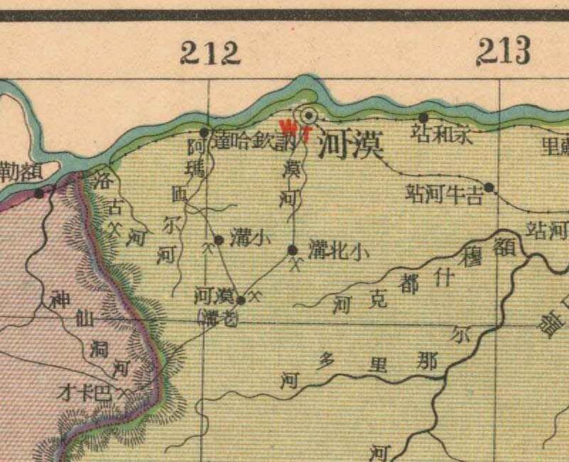 1937年《黑龙江省明细地图》插图3