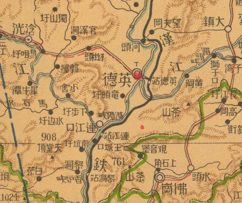 1940年《最新广东省明细大地图》插图3