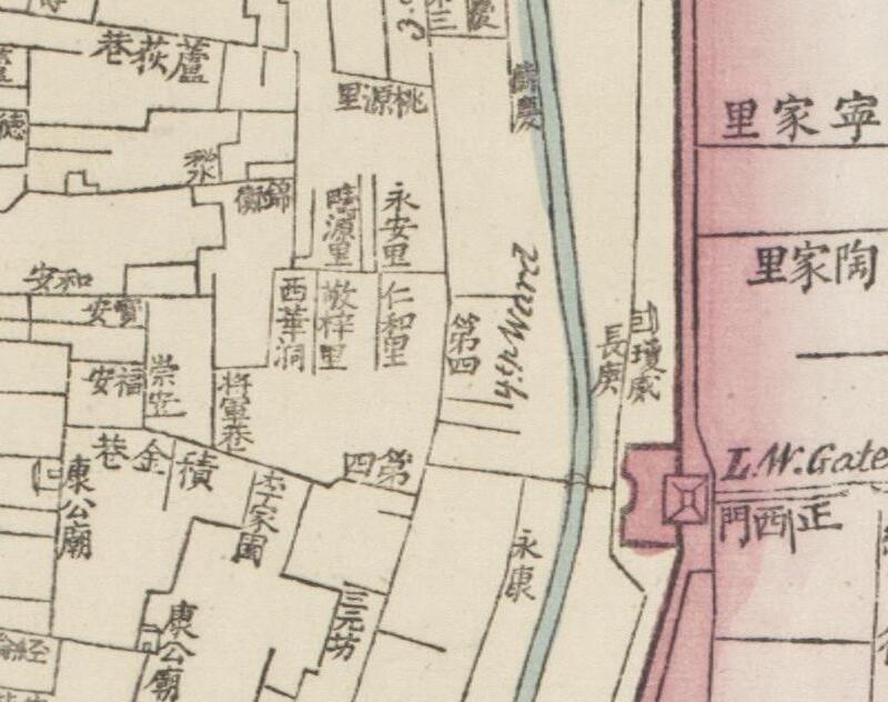 1860年《广州城及郊区图》插图3