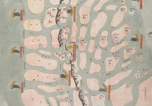1839年《盐城营河海舆图》