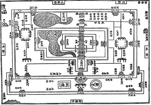 1560年明朝《京师五城图》