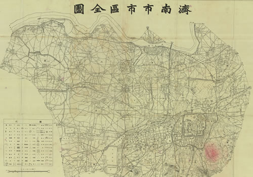 1933年《济南市市区全图》