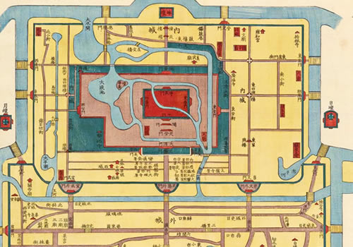 1850年北京《京师总图》