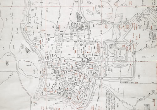 1853年南京《江宁省城图》