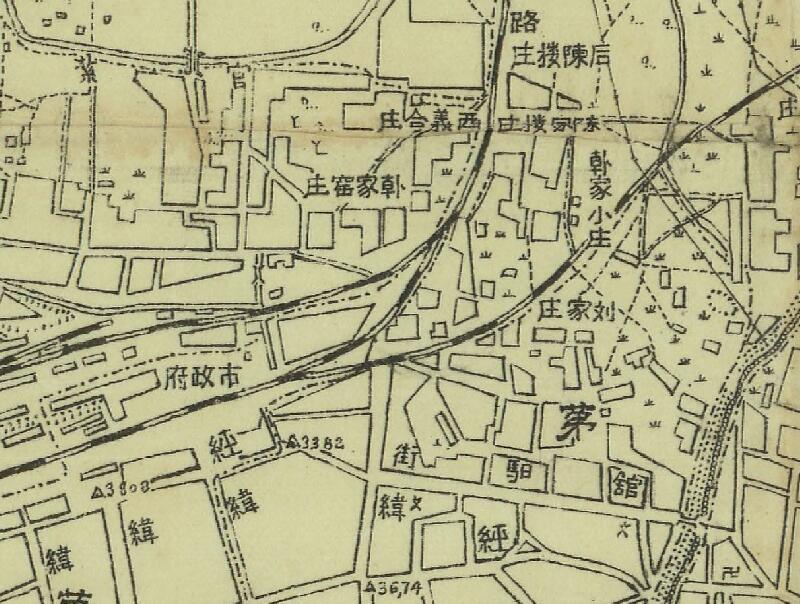 1933年《济南市市区全图》插图1
