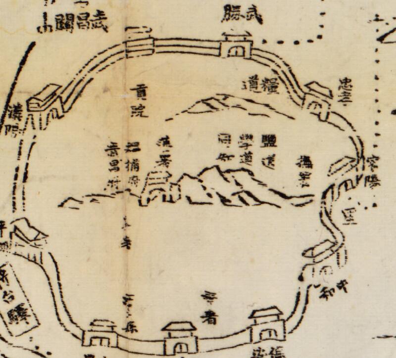 1862年湖北《鄂省全图》插图1