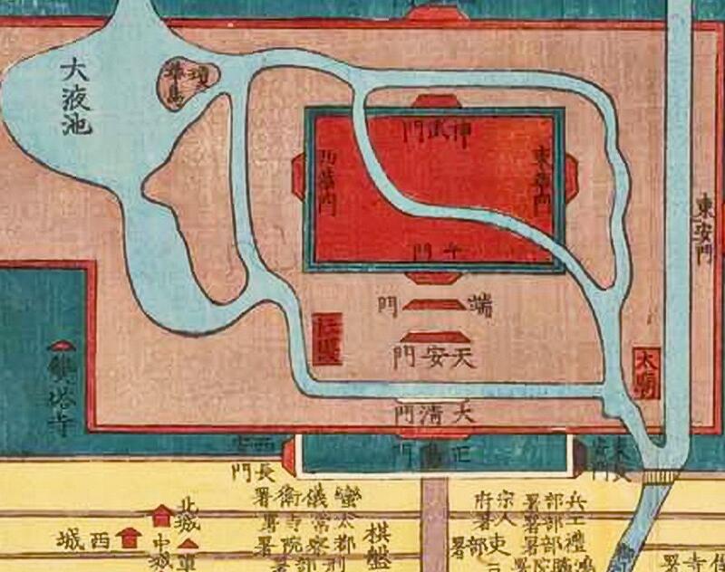1850年北京《京师总图》插图1