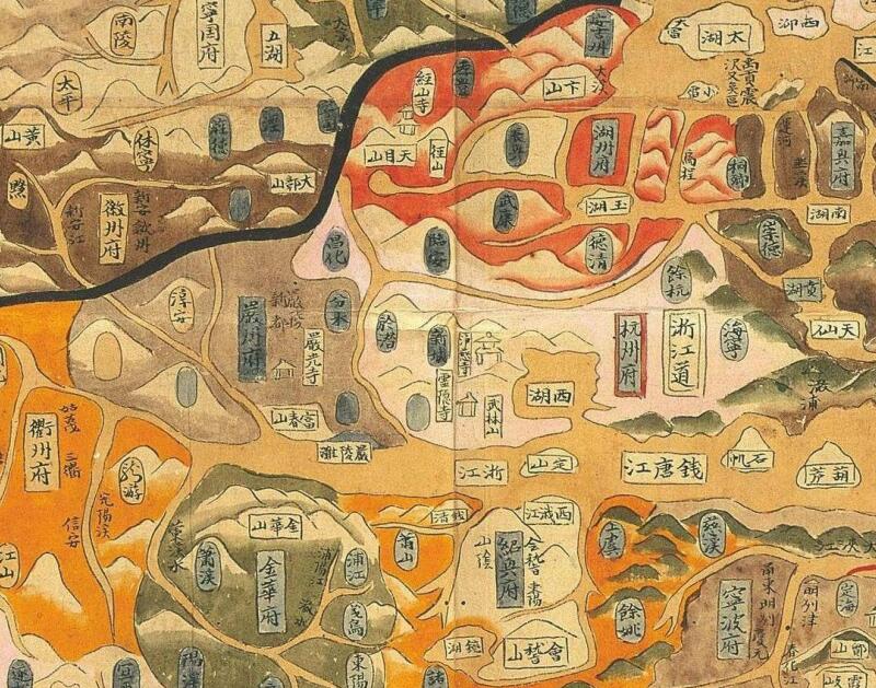 1783年《天明癸卯大清广舆图》插图2