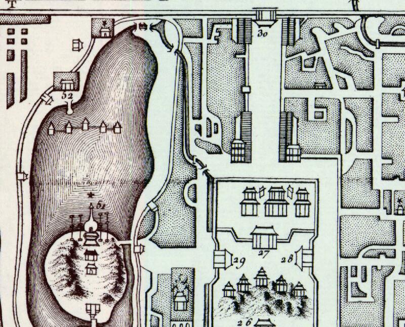 1765年《北京内城地图》插图2