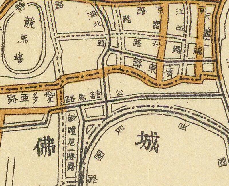 1927年《上海电车线路图》插图2