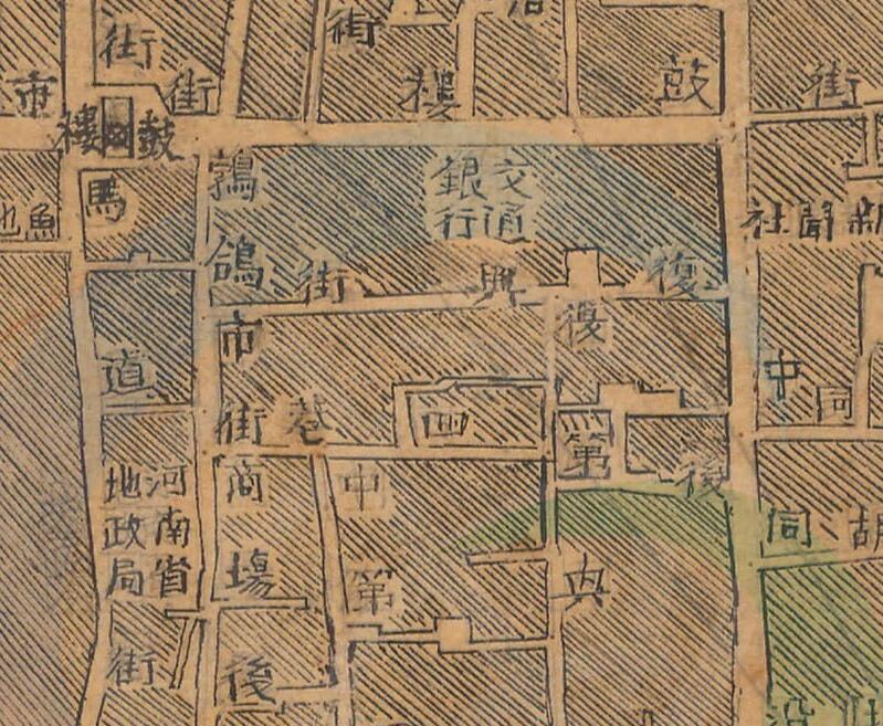 1947年《开封县城厢图》插图3