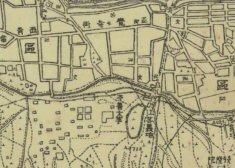 1933年《济南市市区全图》插图3