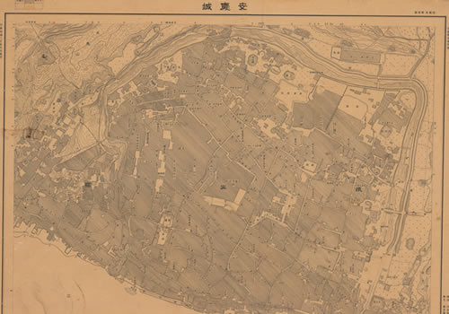 1931年《安庆城》地图