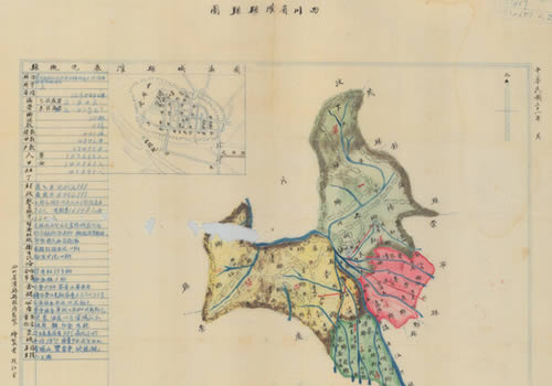 1942年《四川省灌县县图》