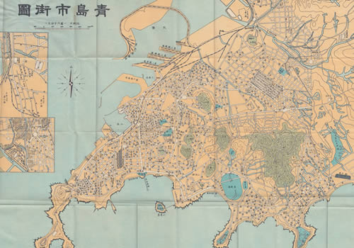 1947年《青岛市街图》