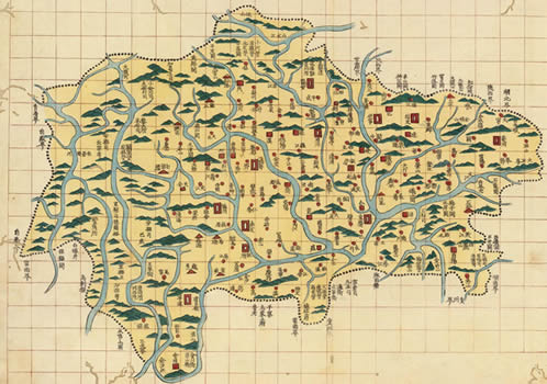 1850年《四川全图》