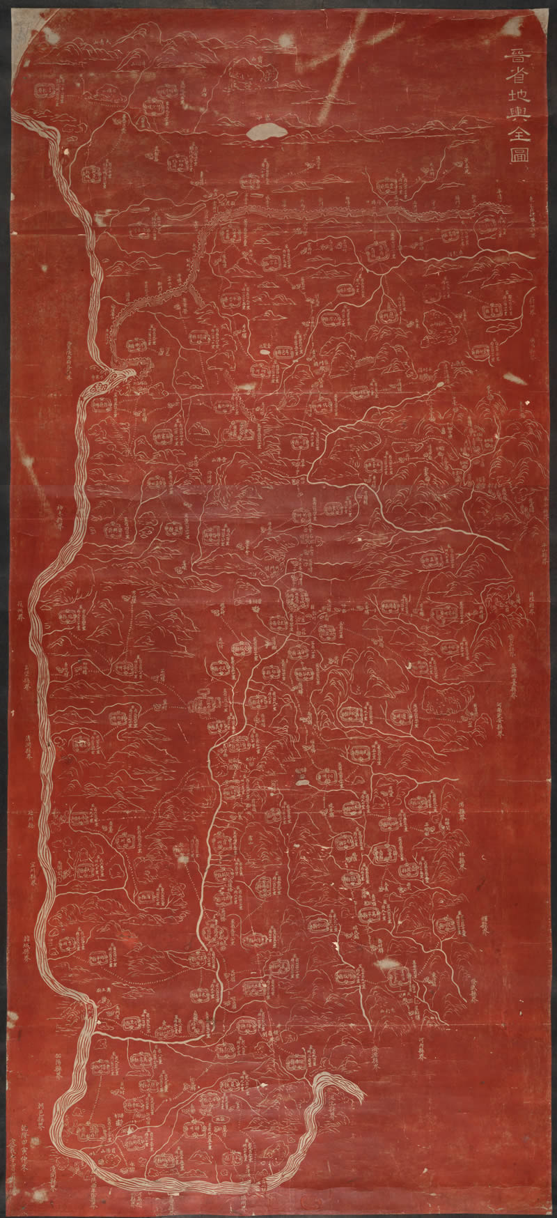 1794年《晋省地舆全图》插图