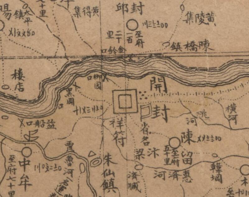 1895年《河南省全图》插图1
