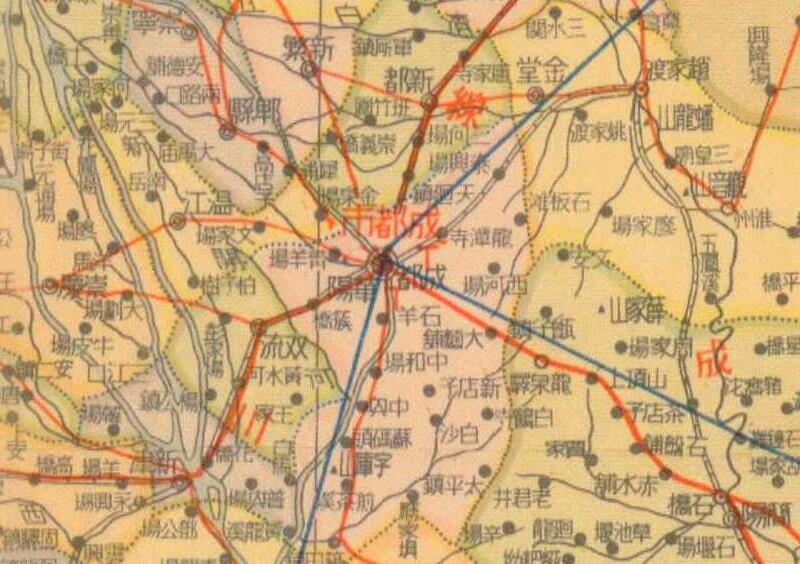1940年《四川分县详图》插图2