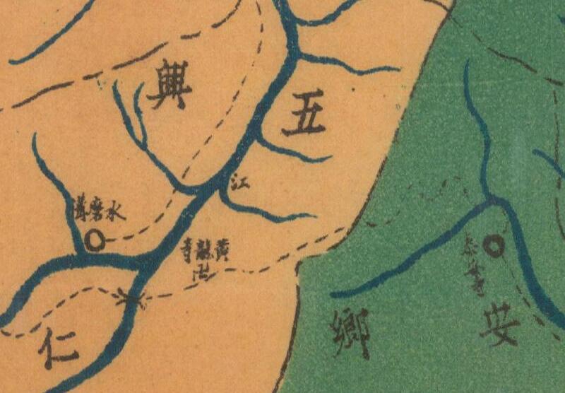 1941年《灌县平面图》插图3