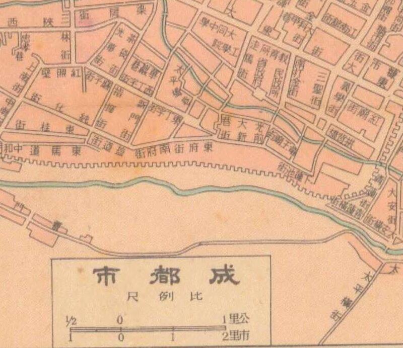 1940年《四川分县详图》插图3