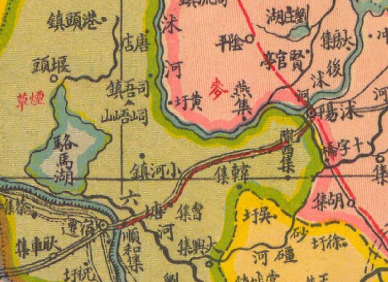 1927年《江苏明细地图》插图3