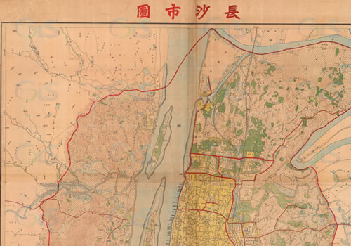 1935年《长沙市图》