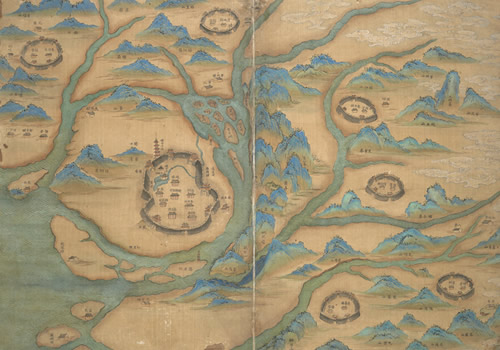 1682年《南昌府治图》