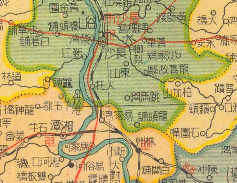 1946年《湖南分县详图》插图1