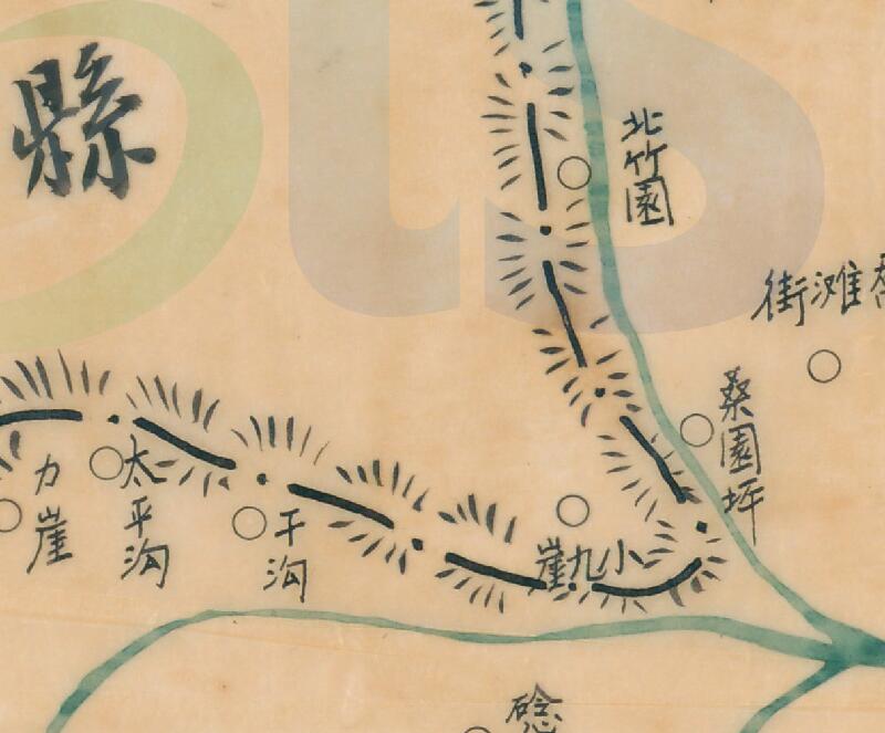 1942年《河南省南召县区域全图》插图2