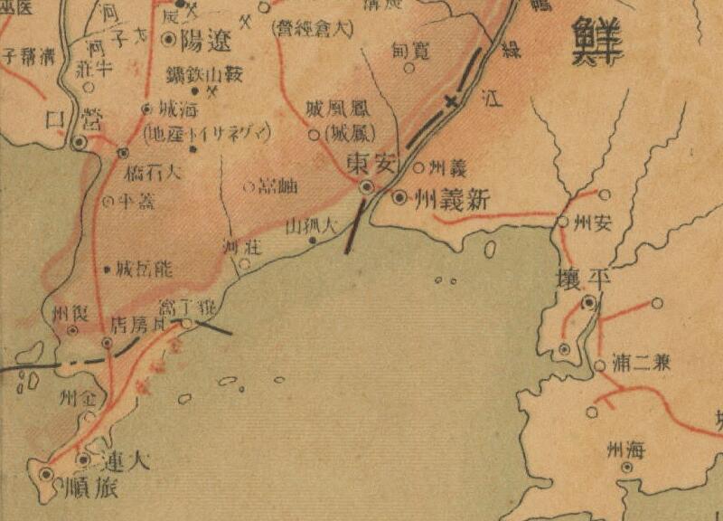 1928年《满蒙及接壤地方图》插图3