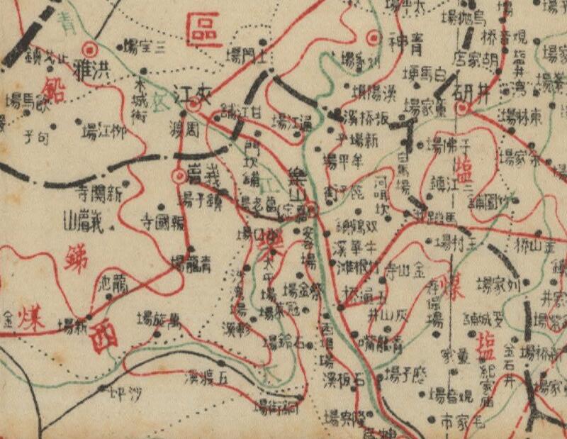 1940年《四川省地图》插图2