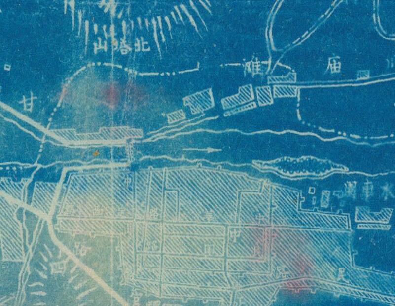 1943年《甘肃省兰州市图》插图1